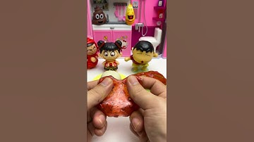 Satisfying with Unboxing Nezha & Shin Chan Toys ASMR #relaxing #funny #trending #toys #asmr