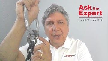 Crosby Lok-A-Loys and master links with two slings