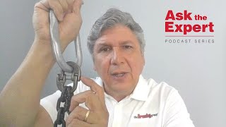 Crosby Lok-A-Loys and master links with two slings