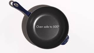 STAUB   Enameled Cast Iron Daily Pan Overview