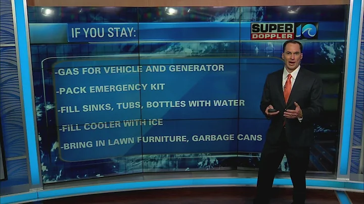 Hurricane Safety Tips from Meteorologist Jeremy Wh...