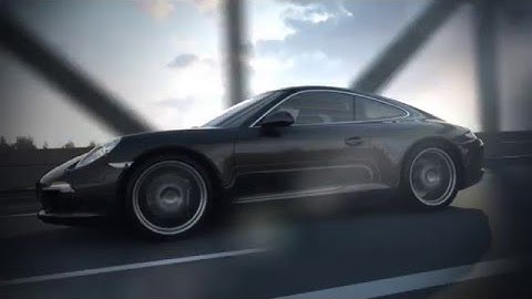 Porsche 911 CGI driving demo, 3D Animation, automotive  visualisation