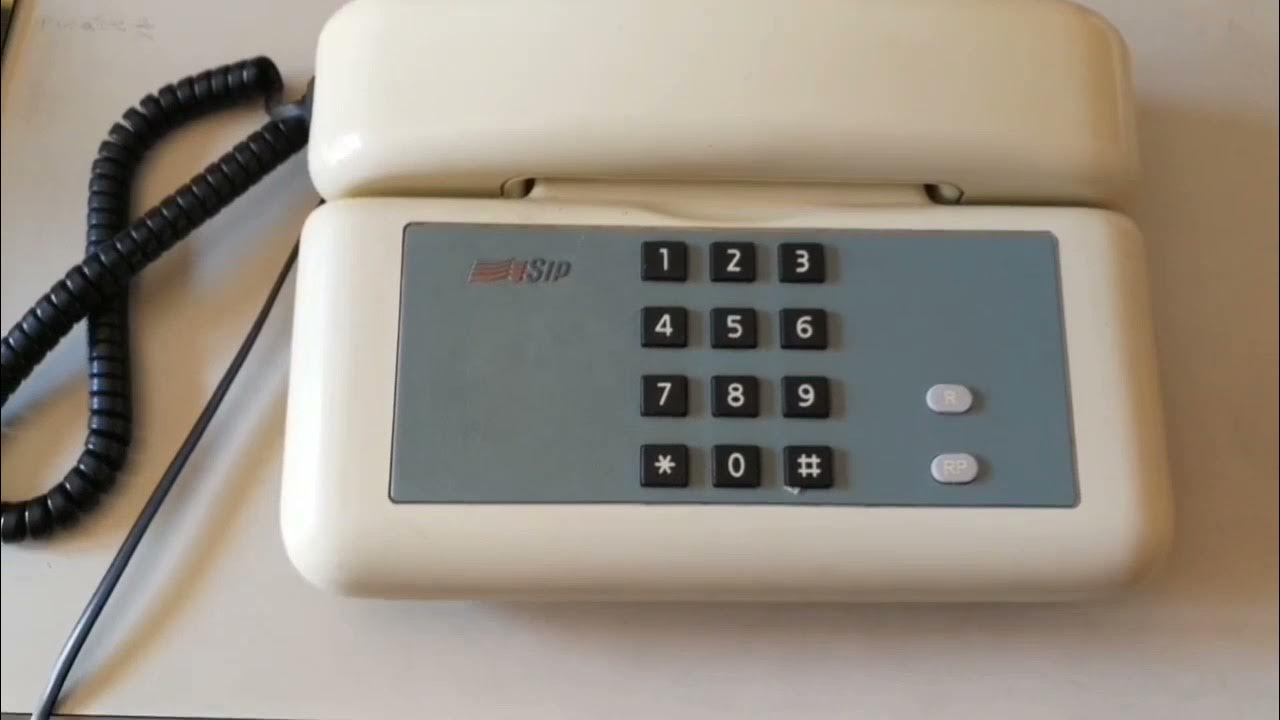 Sirio, suoneria / ringtone, telefono fisso SIP / Italian landline phone