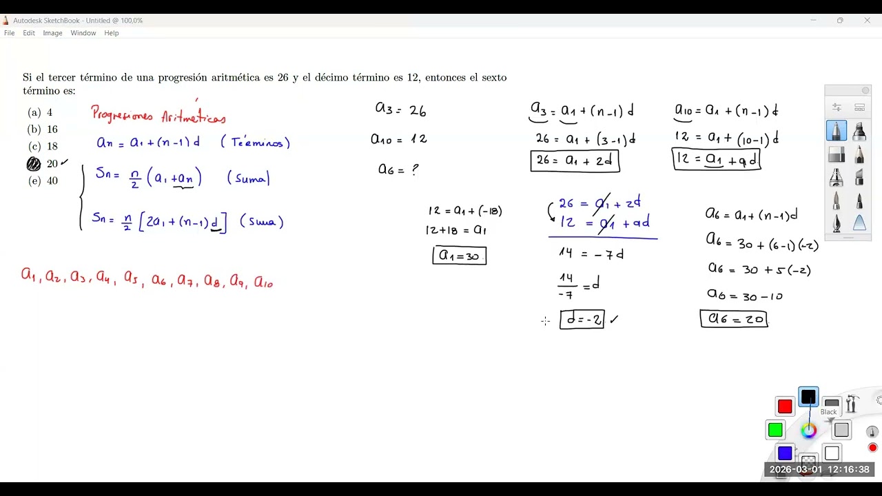 Progresiones Aritméticas y Geometricas