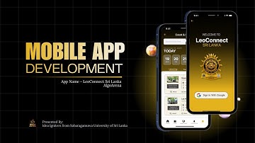 🚀 LeoConnect Sri Lanka — Hackathon Project Demo | Mobile App Development