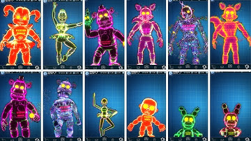 FNAF System Error Sister Location Animatronics Workshop Animations