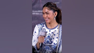 Heroine Mrunal Thakur Q&A Session With Media at Dacoit Movie Teaser Launch Event | YouWe Media