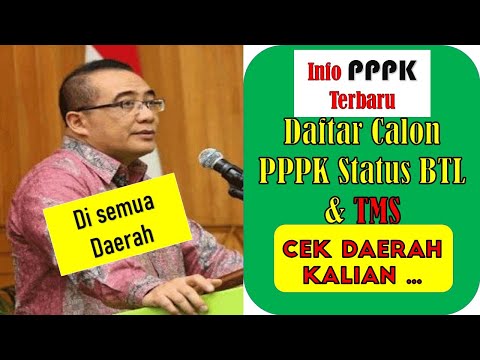 PPPK terbaru! Daftar