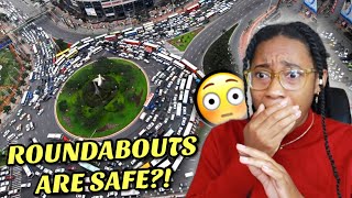 AMERICAN RECATS TO EUROPEAN ROUNDABOUTS! (HOW DO YOU DRIVE IN THEM?!)