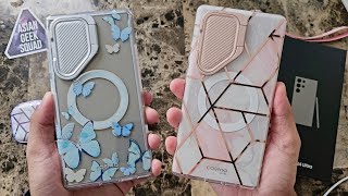 iBlason Cosmo Cases (Bluefly and Marble) for the Samsung Galaxy S24 Ultra