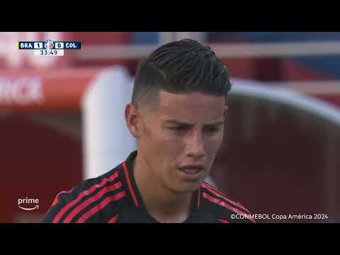 クロスボールと見せかけて… ブラジル vs コロンビア | グループステージ | CONMEBOL コパ・アメリカ USA 2024