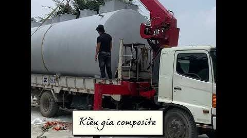 Liên tục bàn giao bồn Xử lý nước thải composite cho khách hàng- Composite kiều gia