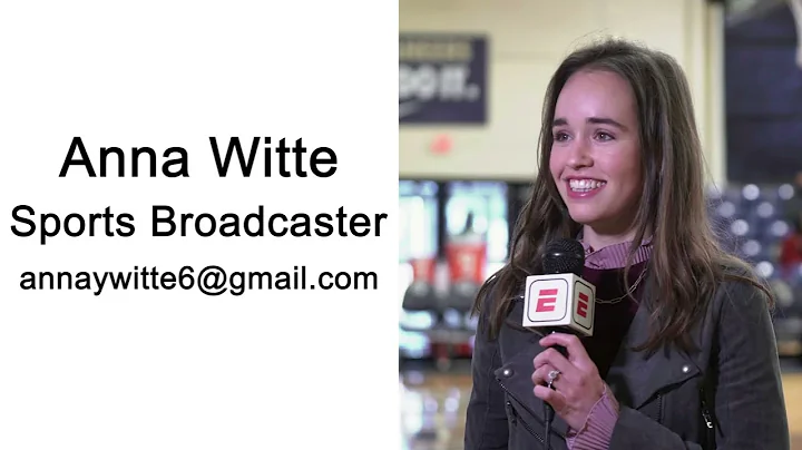 Anna Witte Sports Broadcasting Reel