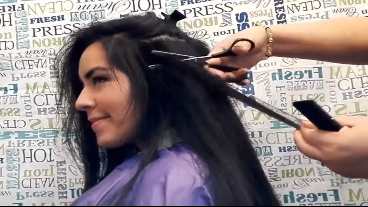 perdonado Fantasía Para editar CORTE PELO LISO ENTRESACADO / HOW TO THIN OUT HAIR? - YouTube