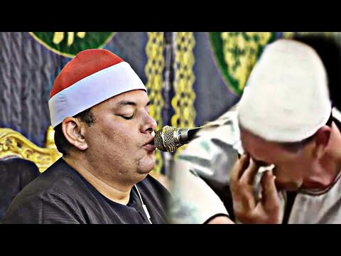 قلب العزاء رأسا على عقب الشيخ محمود القزاز جعل الحاضرين يخرجون عن شعورهم تلاوة تحرك القلوب