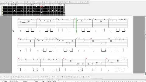 Dragon Quest VIII guitar tutorial \ tab -  Overture