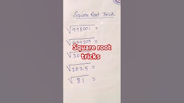 square root tricks #squareroot #mathstricks #maths #shortvideo #shorts #viralvideo