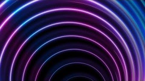 Blue Ultraviolet Neon Glowing Circles | Motion Graphics - Videohive template