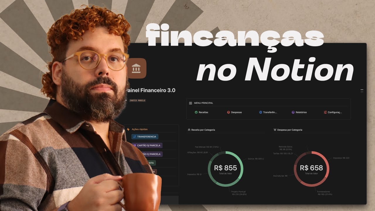 Finanças no Notion |  Sebastian Baltazar