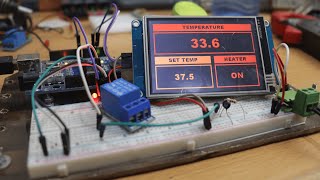 Touchscreen Temperature Controller | Arduino Project
