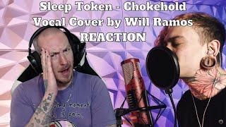 WILL'S MY DUDE NOW!! -- Sleep Token - Chokehold Vocal Cover by Will Ramos REACTION Shizzy Reacts