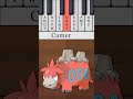 Numel and Camerupt turned into a musical jingle! #pokemon #piano #jingle