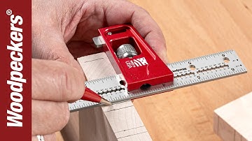 Joiner’s Combination Squares | Woodpeckers Woodworking Tools