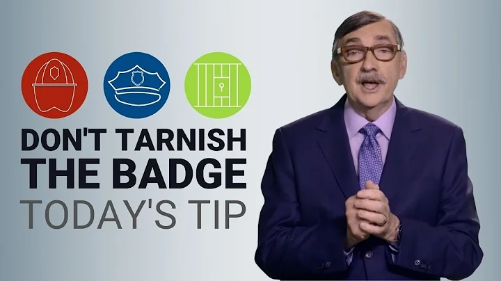 Don't Tarnish the Badge - Today's Tip from Lexipol