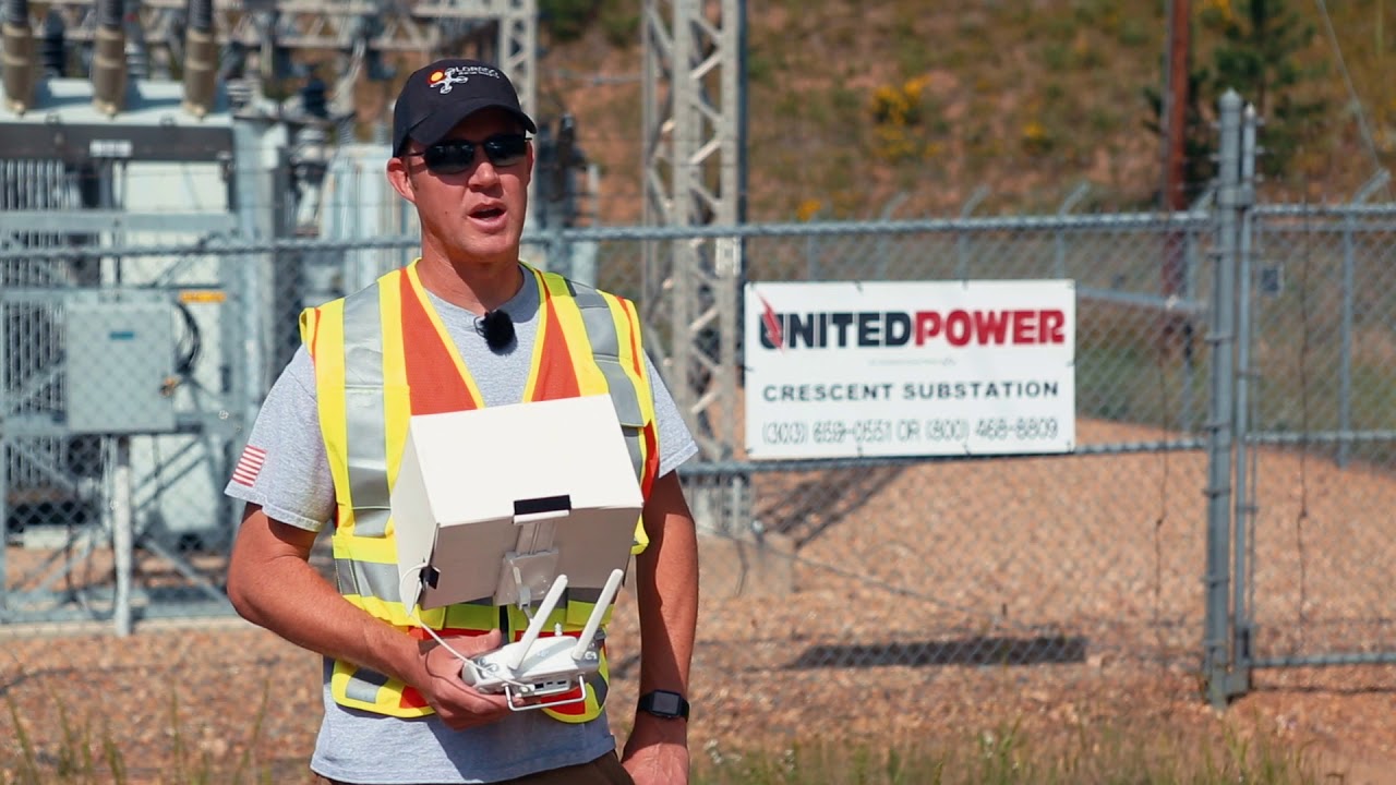 United Power - UAV Line Inspection Program - YouTube