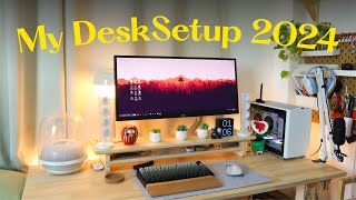 My Desk setup 2024 จัดโต๊ะใหม่ต้อนรับปี 2024 | PARINX