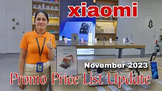 Xiaomi Promo Price List Update November 2023 / Xiaomi Redmi Note 12 Series  / Xiaomi 13T Series