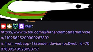 Xqc Shares A Link With Chat In Description