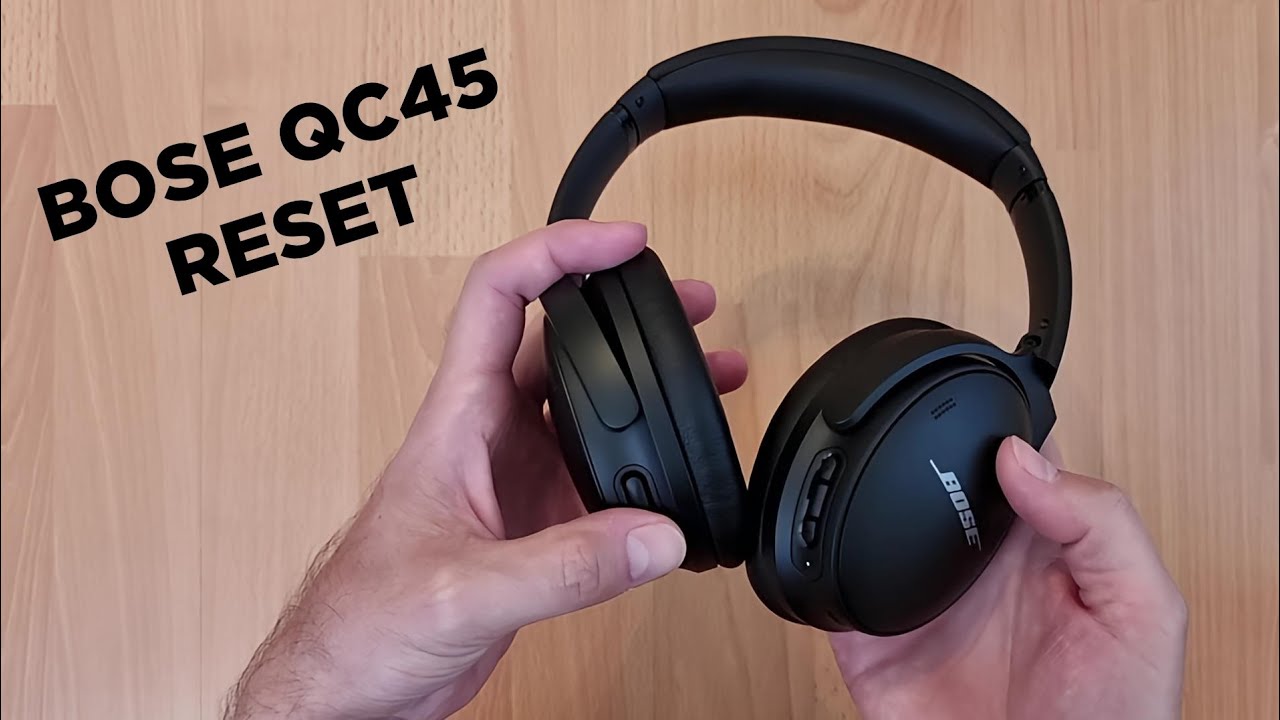 How to Factory Reset Bose Headphones