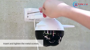 Mở hộp & Hướng dẫn lắp đặt Camera Ezviz C8C