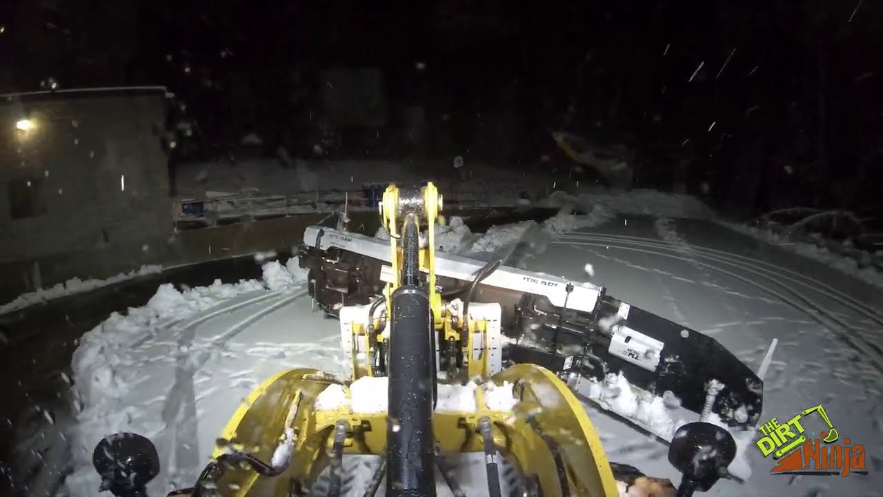 First Plow of the 2020-2021 Season - YouTube