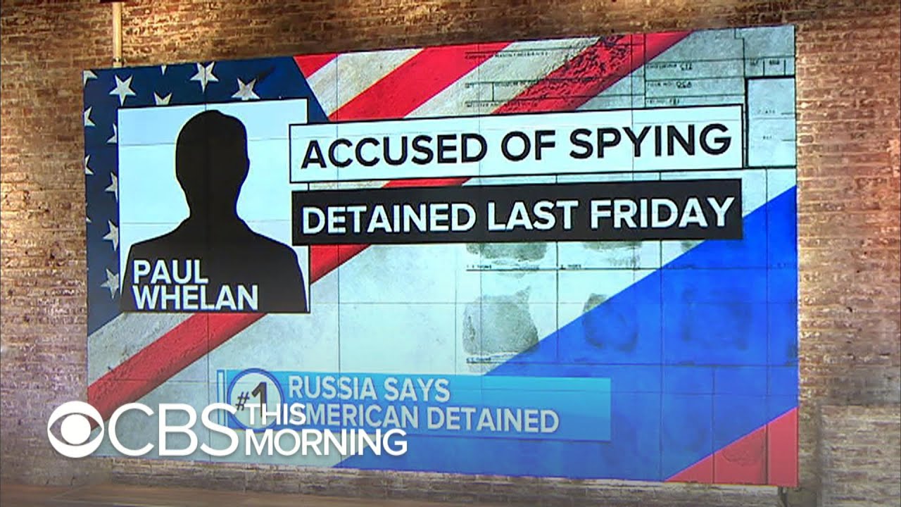 Russia says it arrested American citizen accused of spying - YouTube
