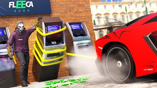 ATM Robbery Goes Bad, Cops Show Up in GTA 5 RP