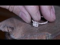  handmade octagon hearts  arrows wedding diamond ring  jannpaul diamonds singapore 