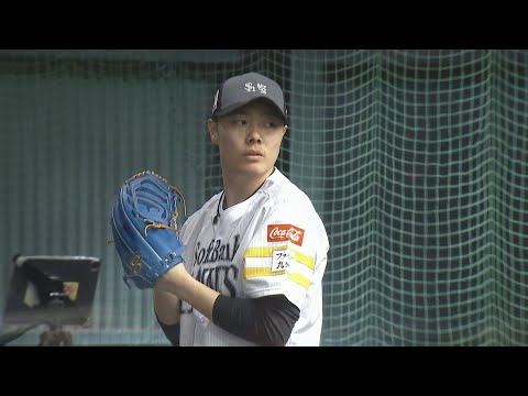 [SoftBank] "Everything's going well so far" First-time WBC Samurai Japan selection, Yuki Matsumot...