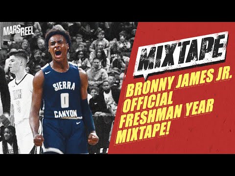 Bronny James Jr. OFFICIAL Freshman Year Mixtape!