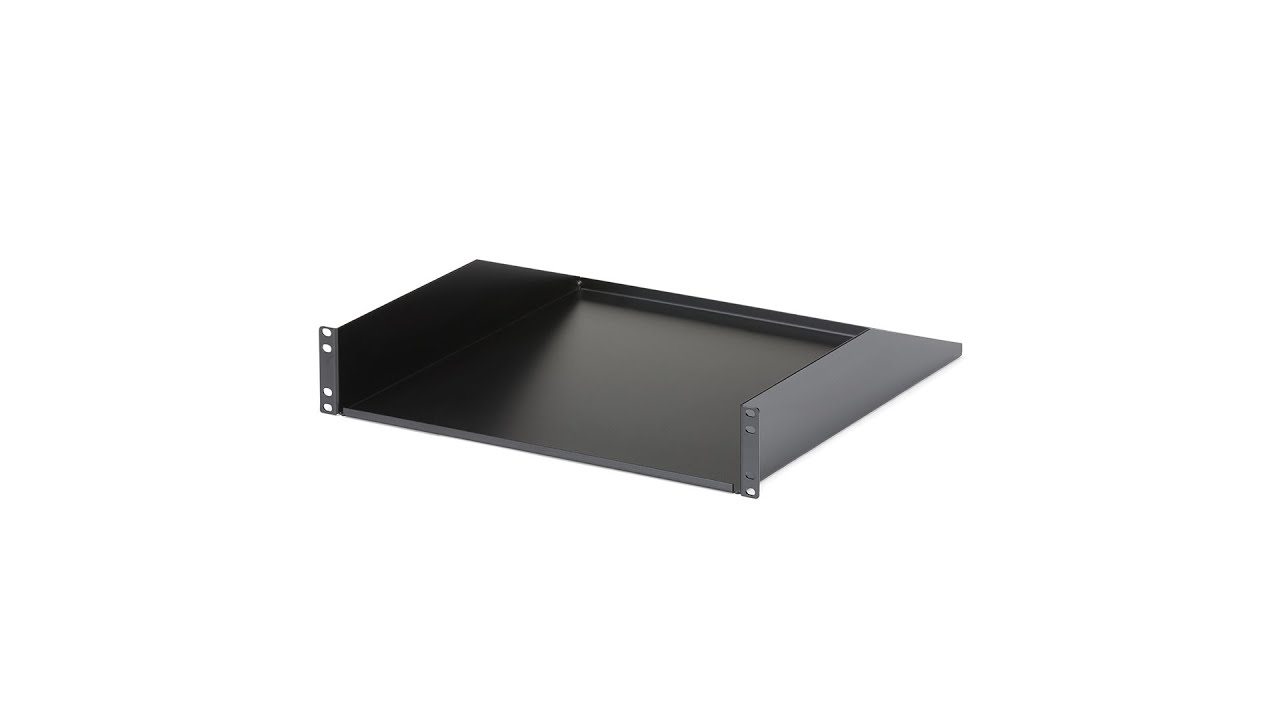 Pack De 2 Estantes Ventilados Para Rack De Servidor 19" 2U