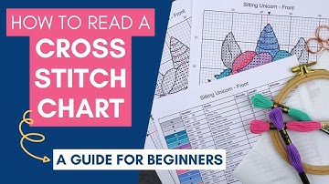 How to Read a Cross Stitch Chart