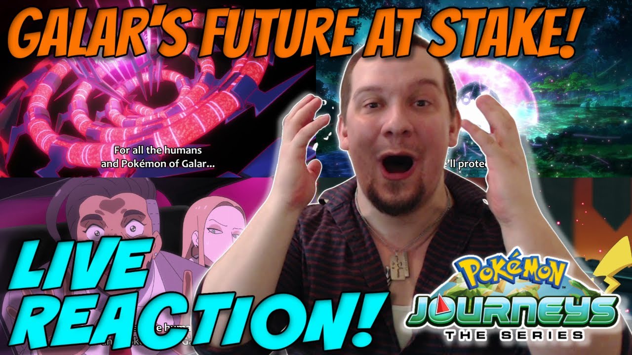 ETERNAMAX ETERNATUS!! ZACIAN & ZAMAZENTA AWAKEN!! Pokémon Journeys Episode 45 LIVE Reaction!