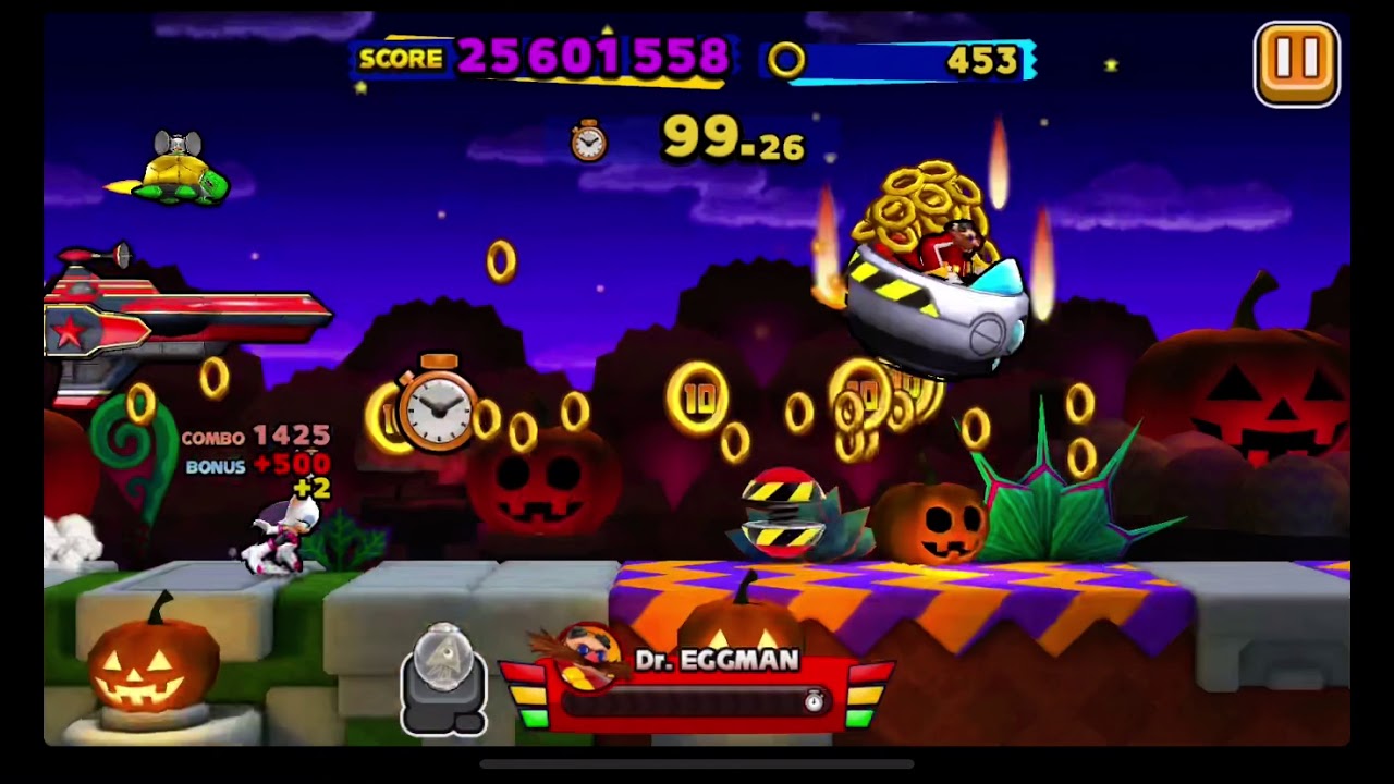 Sonic Runners Revival - Halloween Event Gameplay