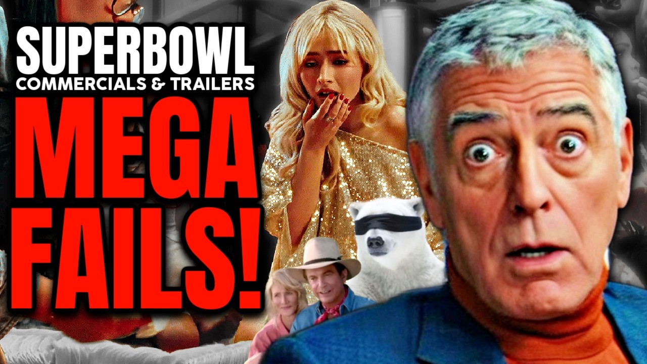 Super Bowl 2026 MEGA FAIL! Hollywood Movie Trailers & Commercials LOSE BIG with Audiences!