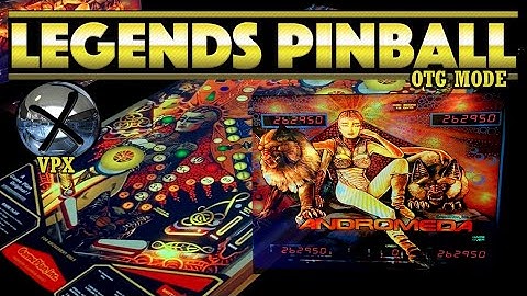 ANDROMEDA (GamePlan 1985) VPX on AtGames Legends Pinball OTG Mode