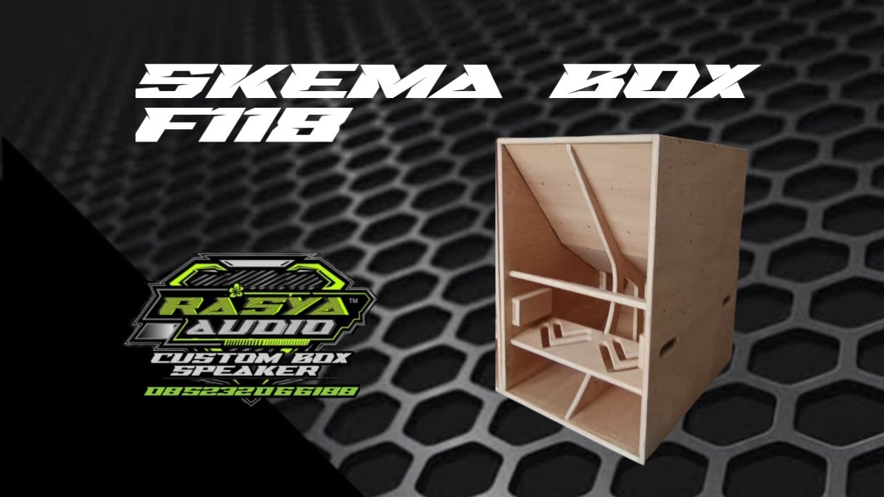 SKEMA BOX F118 | BOX F1 18 INCH UAP