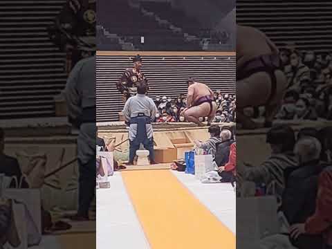 大相撲巡業四日市場所　熱海富士ー栃武蔵　#sumo #大相撲　#巡業　#四日市　#豪ノ山　#熱海富士　#栃武蔵