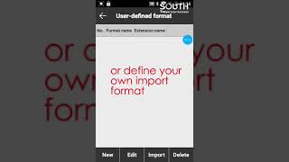 SurvX data import