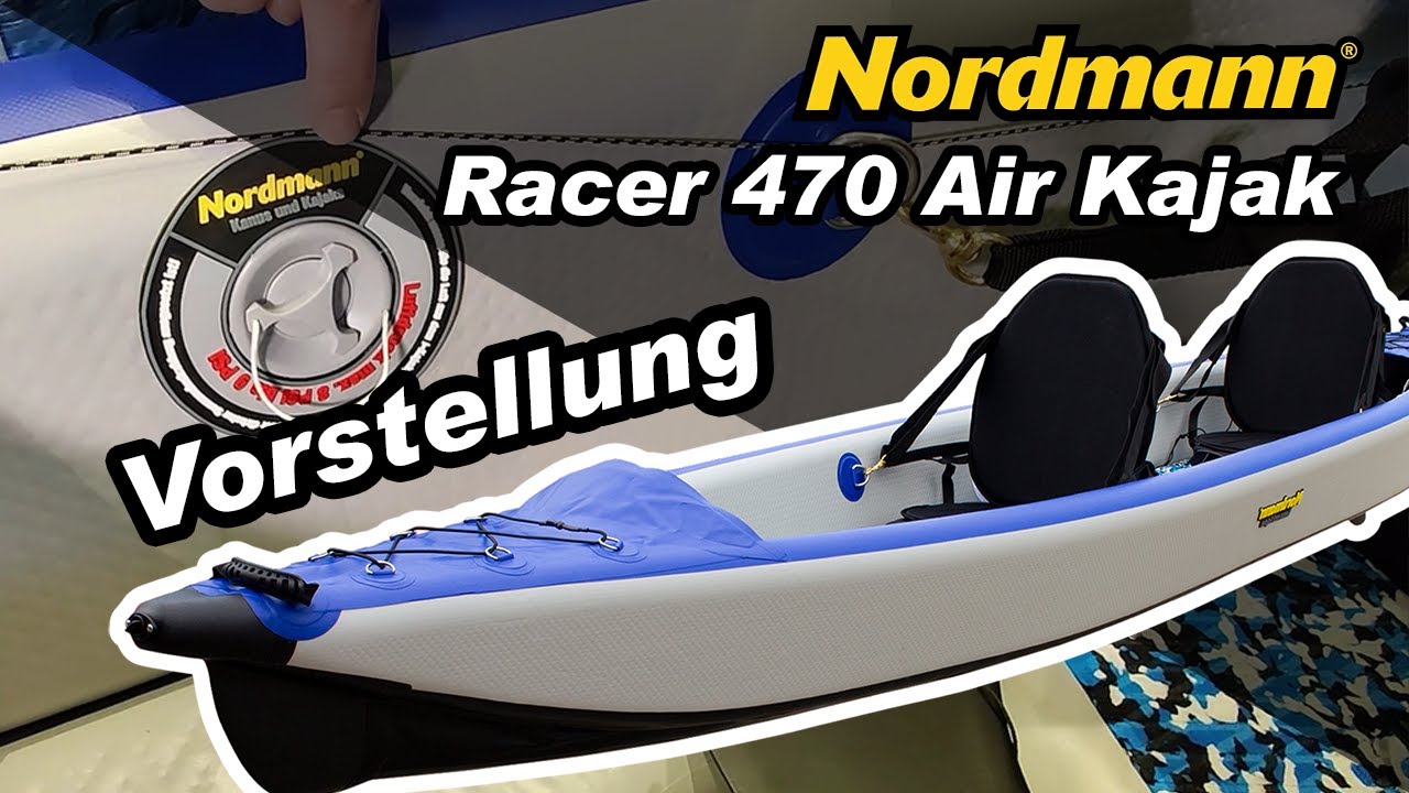 Das neue Nordmann® Racer 470 Air-Kajak Modell 2021